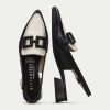 Flats | Hispanitas Hispanitas Dali Soho Black Slingback Black & White