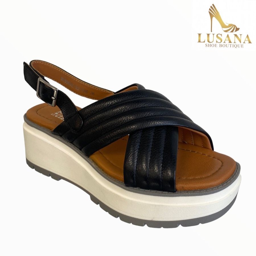 Wedges | Regarde Le Ciel Regarde Le Ciel Jemina Black