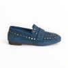 Flats | LODI Lodi Blue Suede Loafer