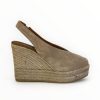 Wedges | Viguera Viguera Vitelo Espadrille Espadrille Sandal Beige