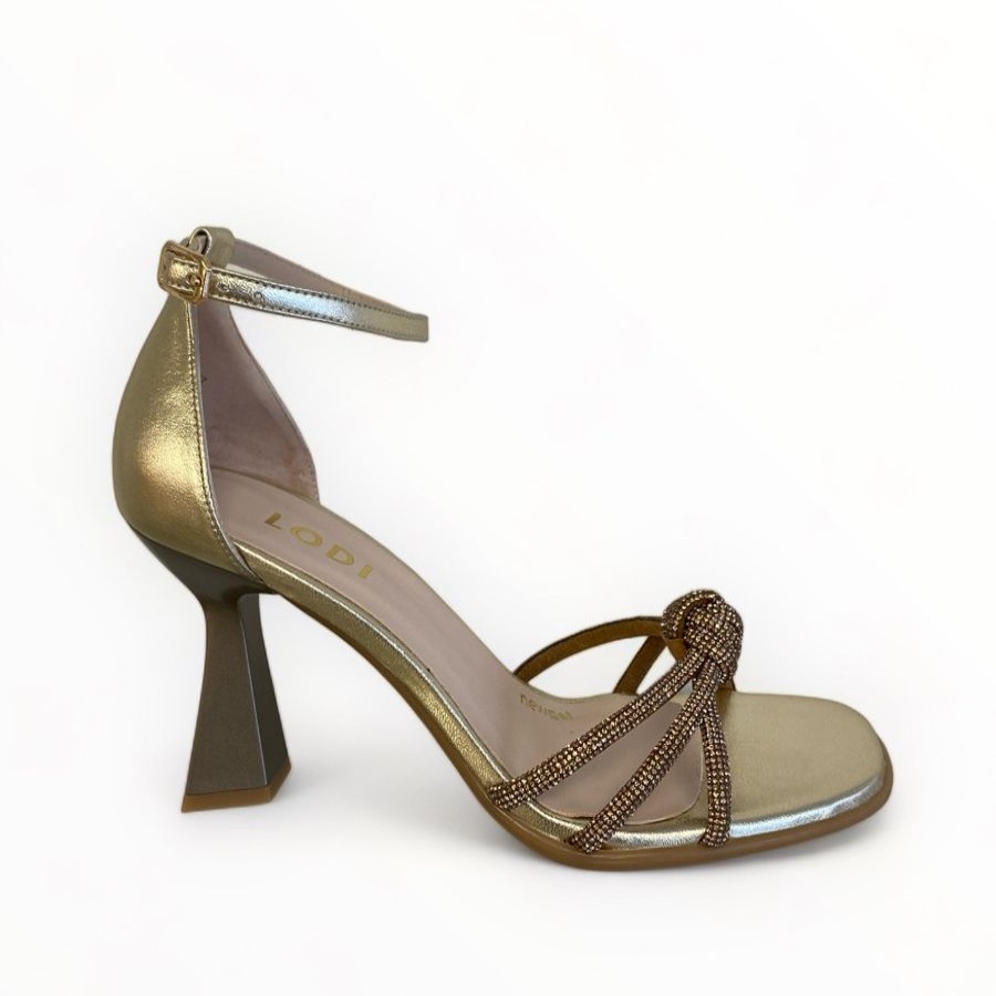 High Heels | LODI Lodi Hibala Gold Sandal