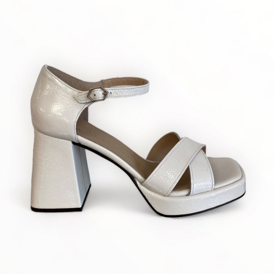 Sandals | Wonders Wonders Julia White Platform Sandal