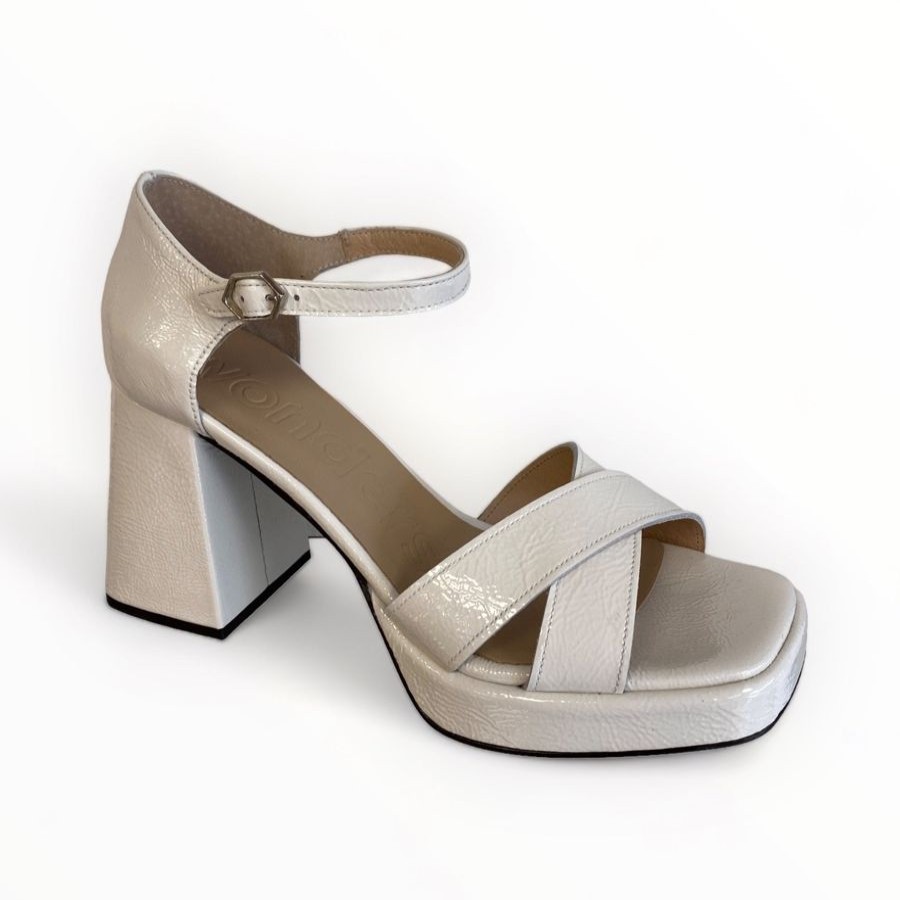 Sandals | Wonders Wonders Julia White Platform Sandal