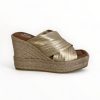 Sandals | VIGUERA Viguera Gold Espadrille Tibet Platino