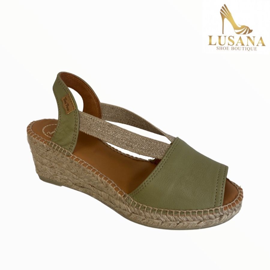 Sandals | Toni Pons Toni Pons Teide-P Olive Wedge Olive Green