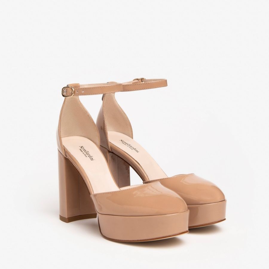 High Heels | NeroGiardini Nerogiardini Nude Platform Shoes