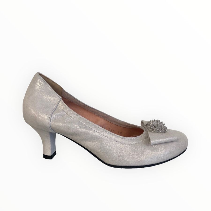 Kitten Heels | Le Babe Le Babe Luce (3047) Silver