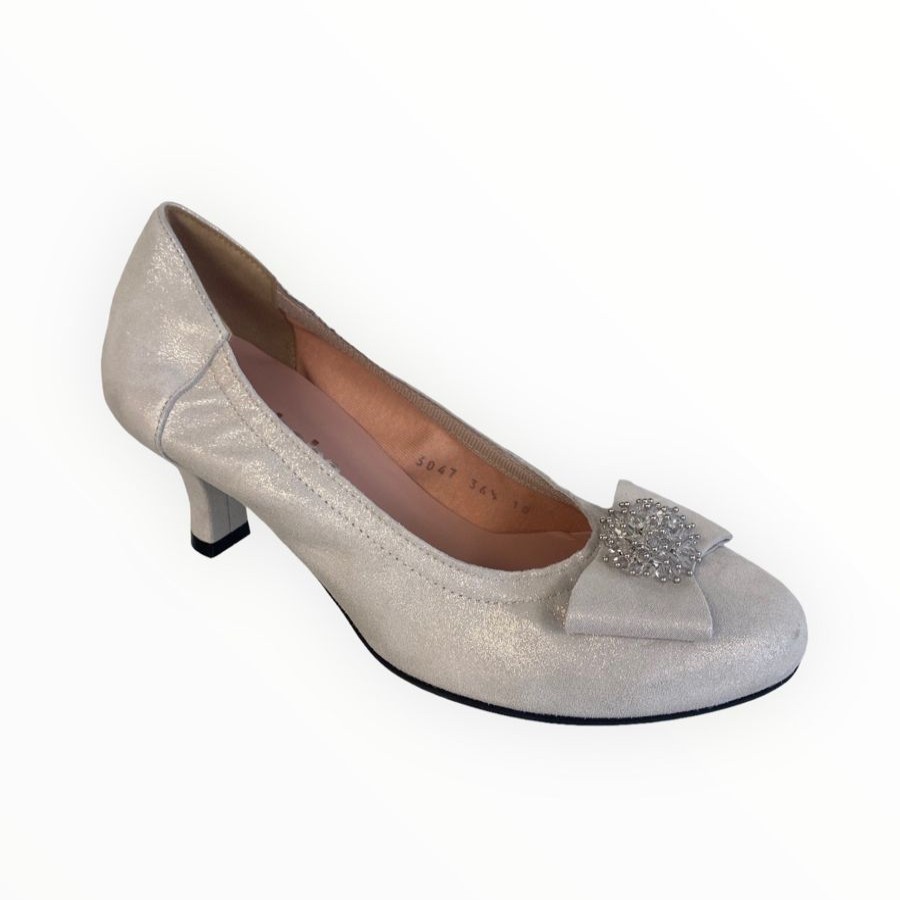 Kitten Heels | Le Babe Le Babe Luce (3047) Silver