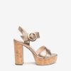 Sandals | NeroGiardini Nerogiardini Bronze Platform Sandal