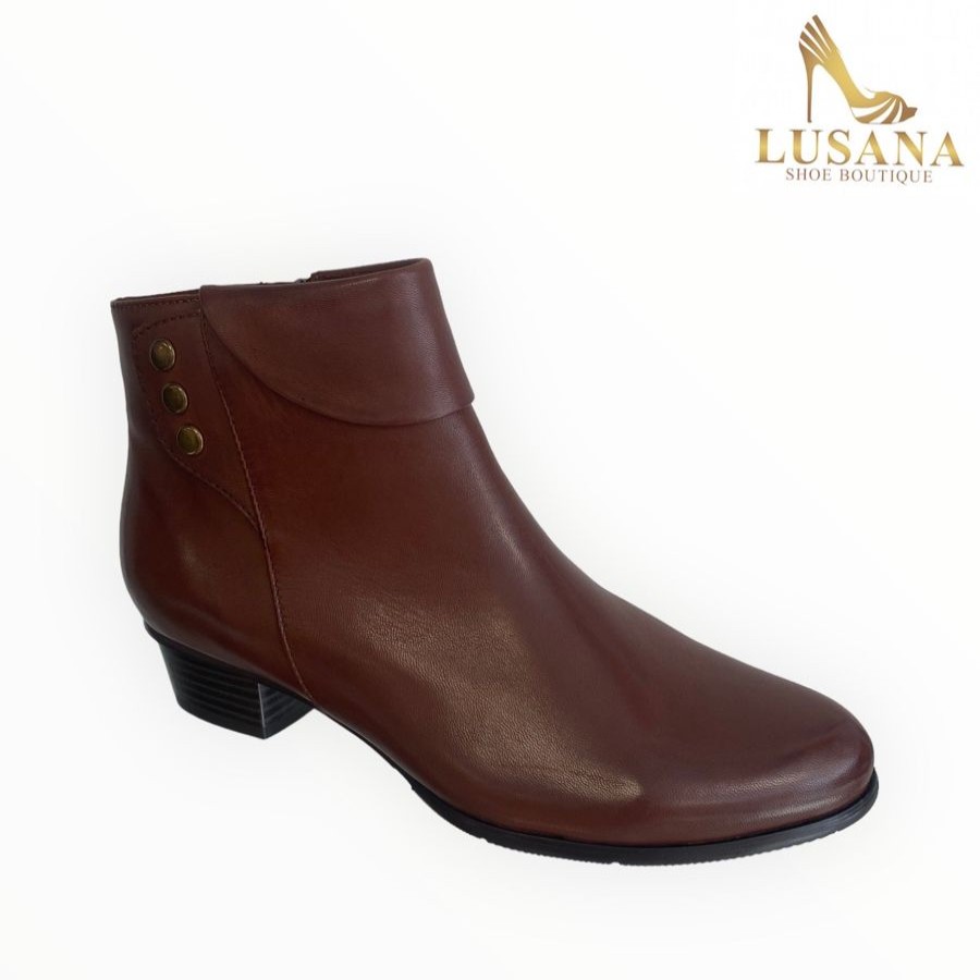 Ankle Boots | Regarde Le Ciel Regarde Le Ciel - Stefany F 23 186 Ankle Boot Brown