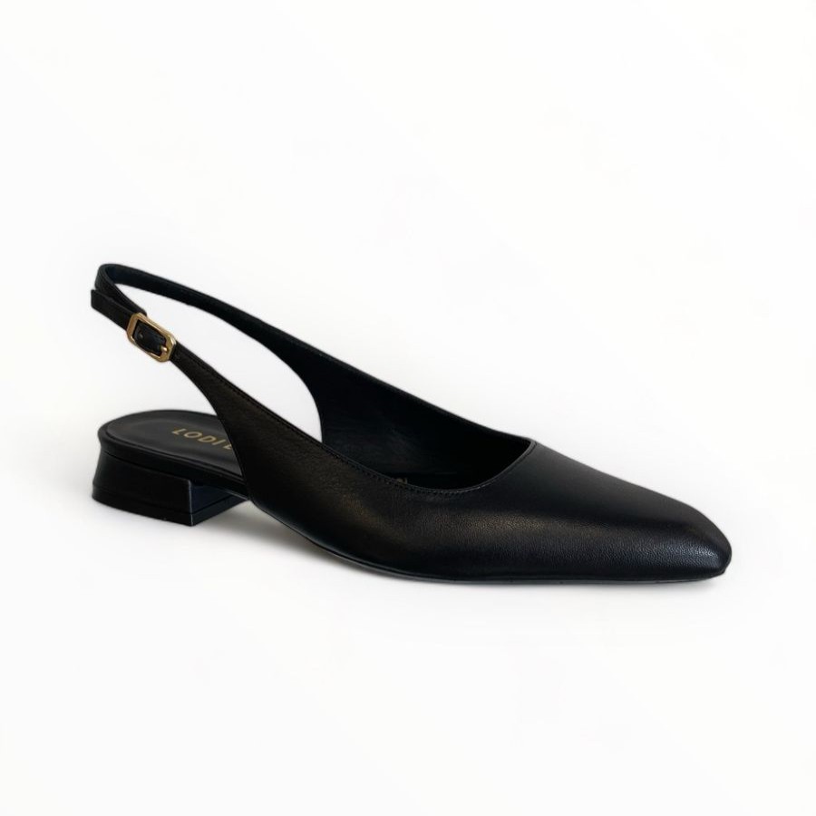 Flats | LODI Lodi Bro4880 Vegas Black Slingback