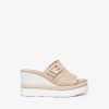 Sandals | NeroGiardini Nerogiardini Beige Wedge Sandal