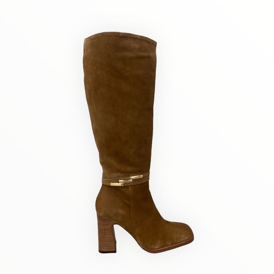 Knee High Boots | LODI Lodi Tobacco Suede Knee High Boot