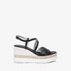 Sandals | NeroGiardini Nerogiardini Wedge Sandal Black