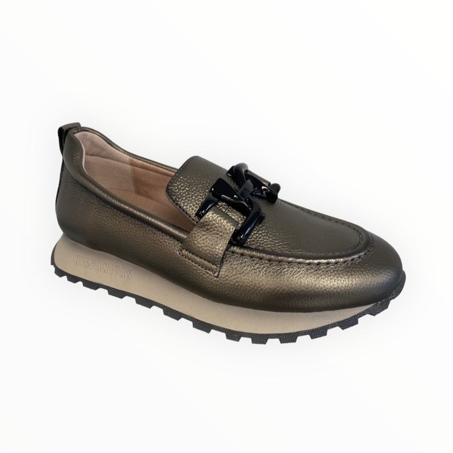 Flats | Hispanitas Hispanitas Loira Pewter Shoe