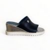 Sandals | Marco Moreo Marco Moreo Navy Toe Post Wedge Sandal