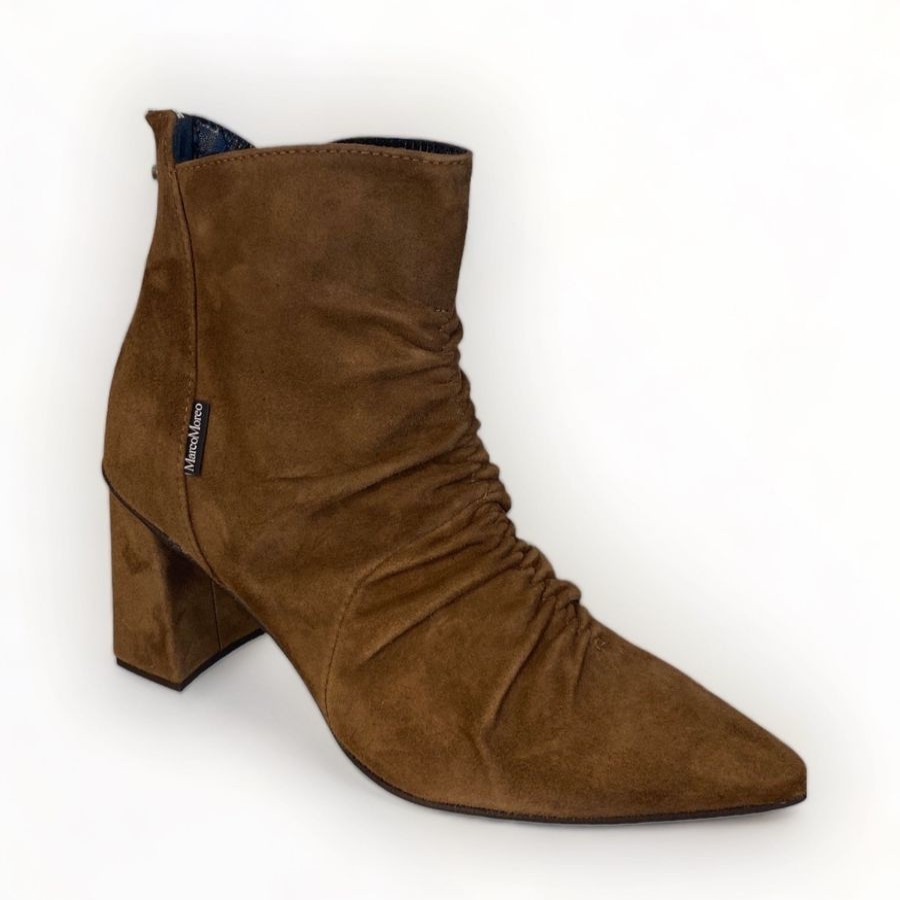 Ankle Boots | Marco Moreo Marco Moreo Marzia Tan Suede Ankle Boot