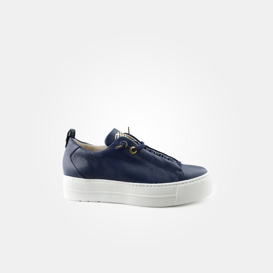 Trainers | Paul Green Paul Green Navy Leather Trainer