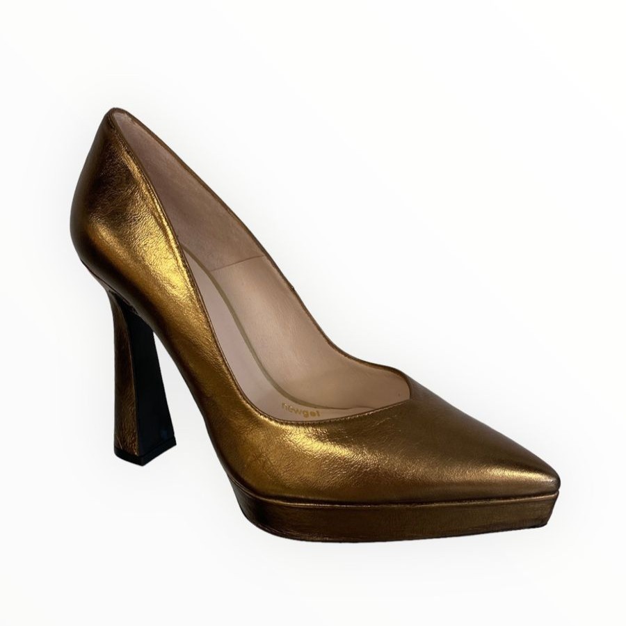 High Heels | LODI Lodi Wanis Bronze Platform Shoe