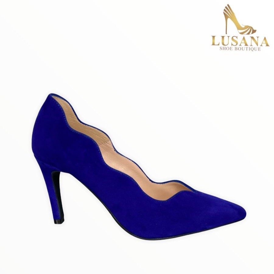 High Heels | Marian Marian Electric Blue Court Shoe