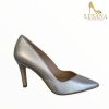 High Heels | LODI Lodi Rabot Silver Shoe