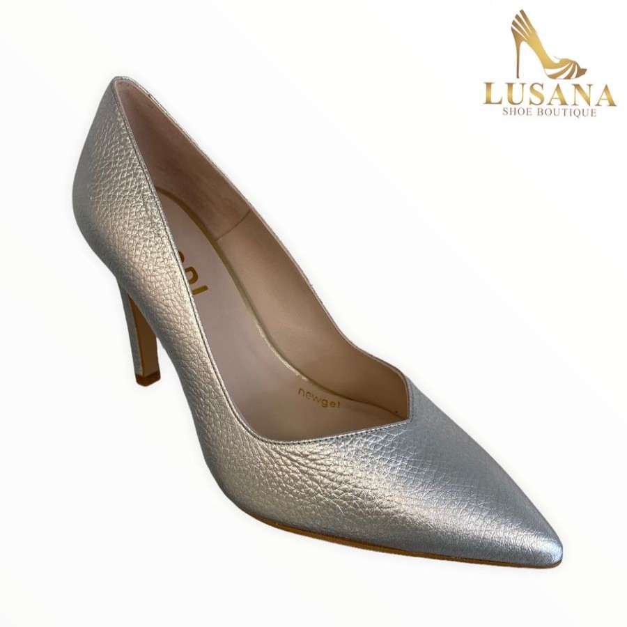 High Heels | LODI Lodi Rabot Silver Shoe