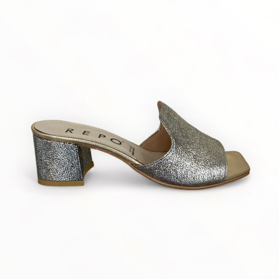 Sandals | REPO Repo Gold Mule Sandal