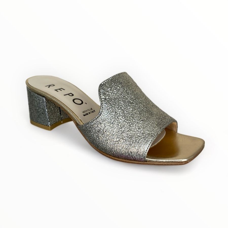 Sandals | REPO Repo Gold Mule Sandal