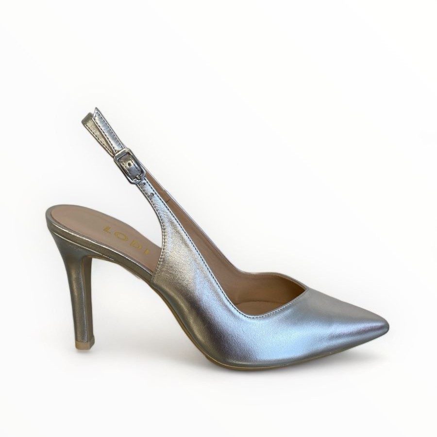 High Heels | LODI Lodi Raian-Tp Slingback Silver