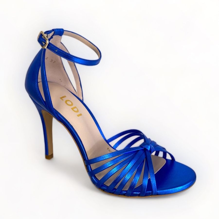 High Heels | LODI Lodi Yisis Cosmos Lazuli Blue Metallic