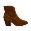 Ankle Boots | Wonders Wonders Cane Brown Suede Boot Luce Capuccino