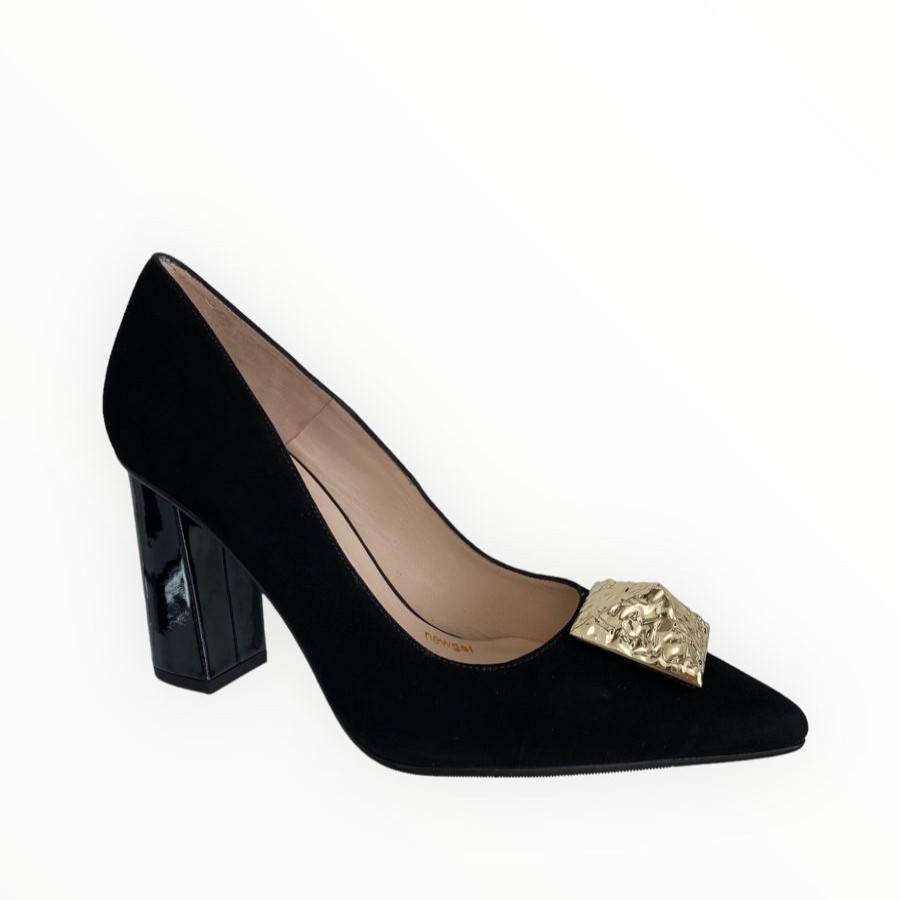 High Heels | LODI Lodi Senia Suede Shoe Black