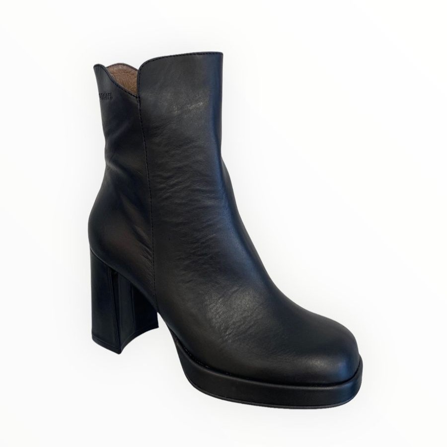 Ankle Boots | Wonders Wonders Santo Platform Boot Black