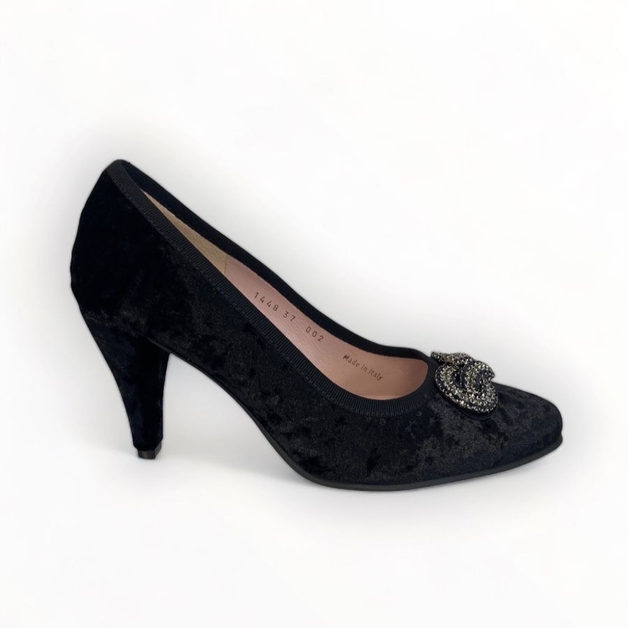 High Heels | Le Babe Le Babe Velvet Nero (Style 1448)