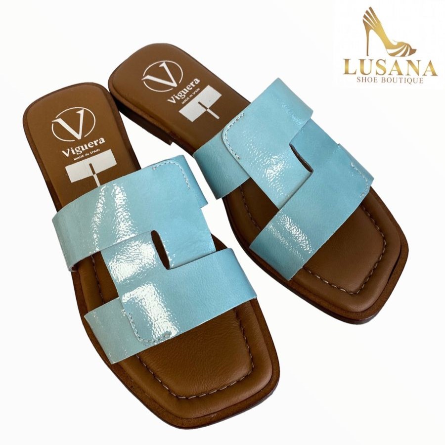 Flats | VIGUERA Viguera Turquoise Slider