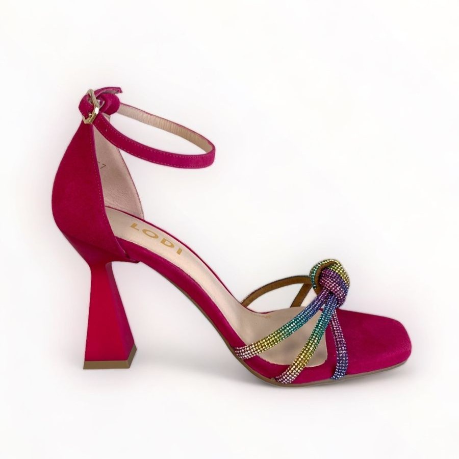 Sandals | LODI Lodi Hatin Pink Multi-Coloured Sandal