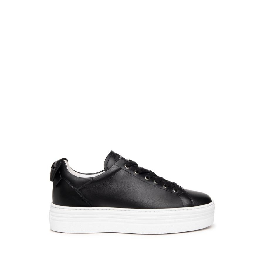 Trainers | NeroGiardini Nerogiardini Trainers With Bow Black