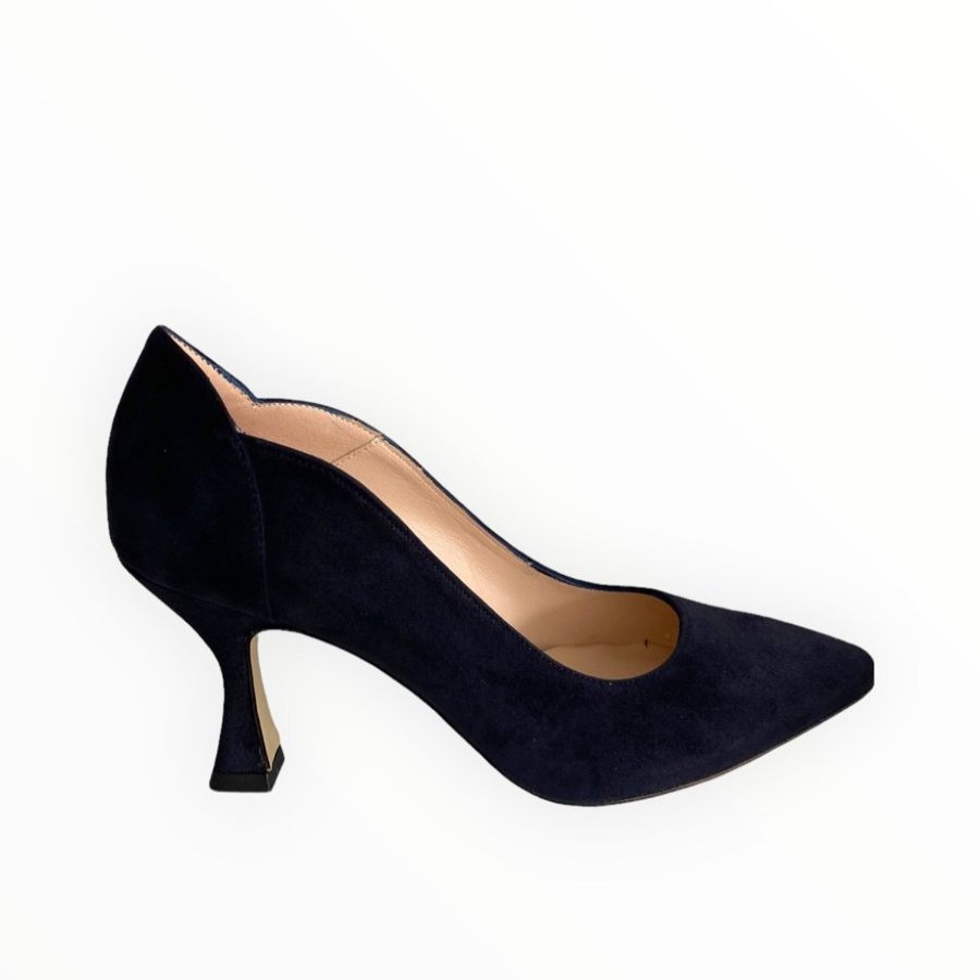 High Heels | Marian Marian Navy Suede Shoe