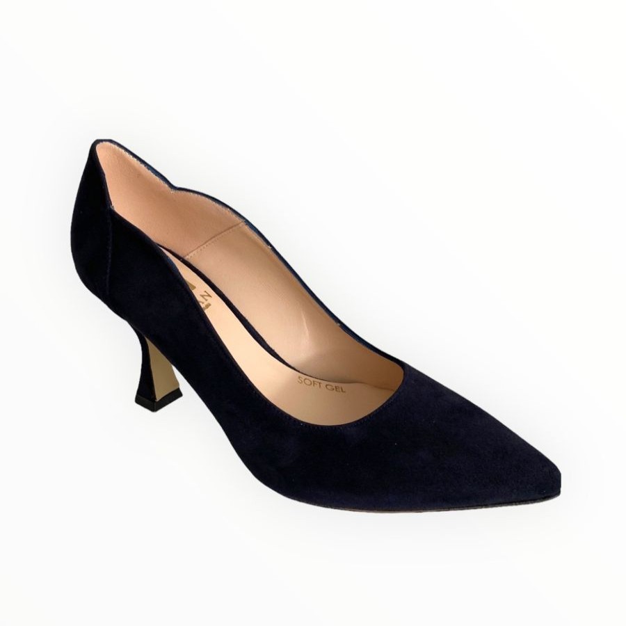 High Heels | Marian Marian Navy Suede Shoe