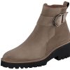 Ankle Boots | Paul Green Paul Green Soft Suede Antelope Wedge Boot