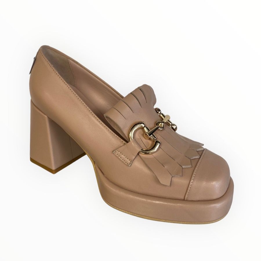 High Heels | Marco Moreo Marco Moreo Beige Platform Shoe