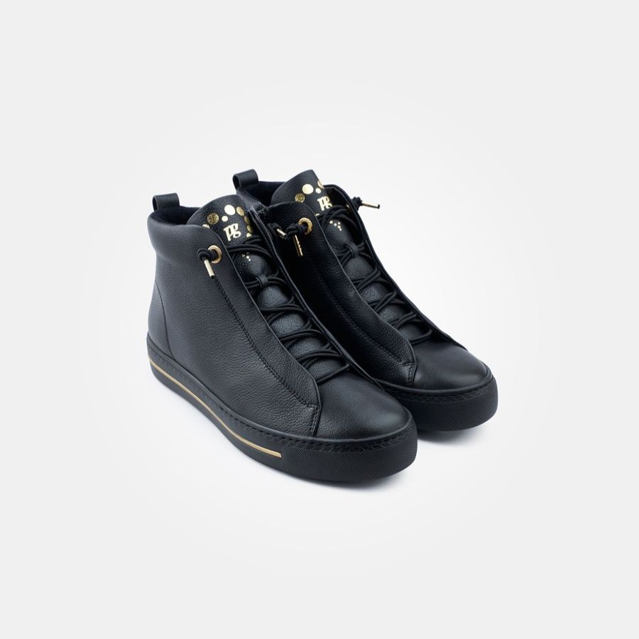 Trainers | Paul Green Paul Green Black Hi Top