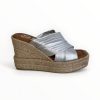 Sandals | VIGUERA Viguera Silver Espadrille Tibet Plata