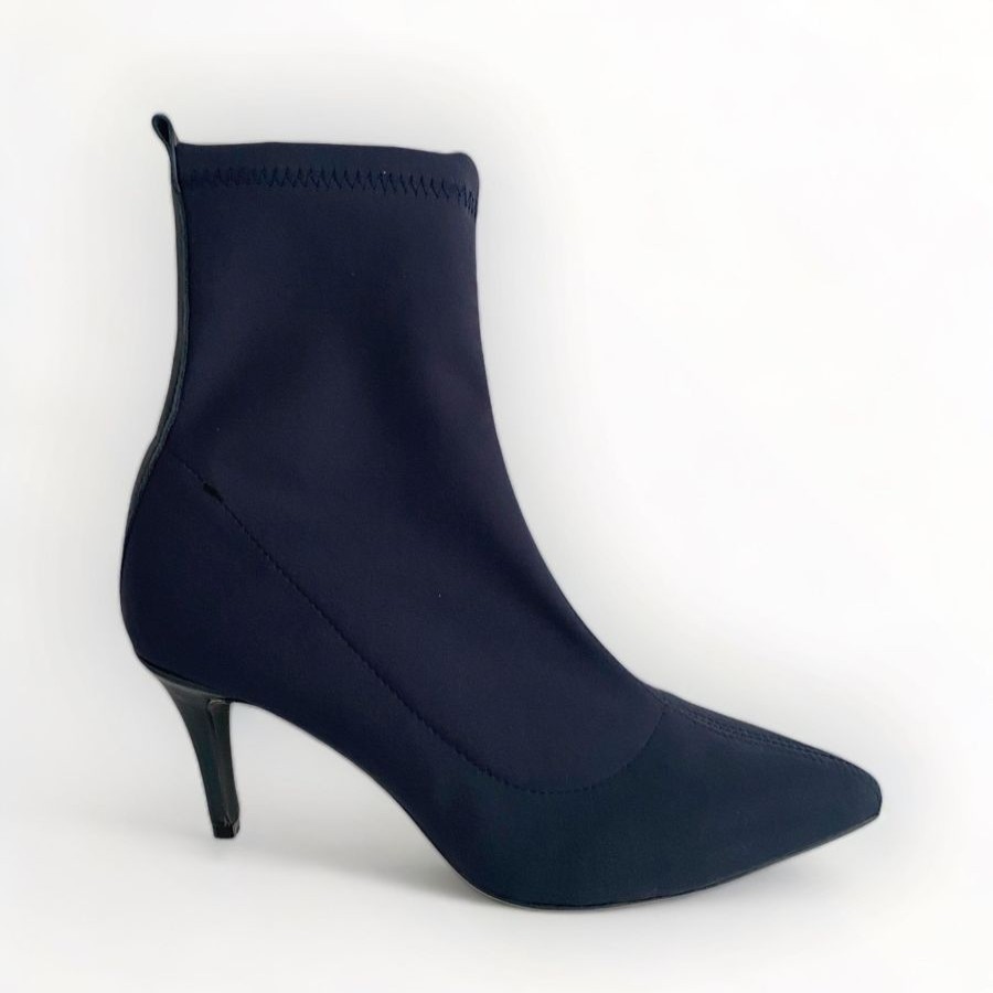 High Heels | Marian Marian Navy Sock Boot