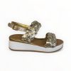 Sandals | REPO Repo Gold Wedge Sandal Platino (Gold)