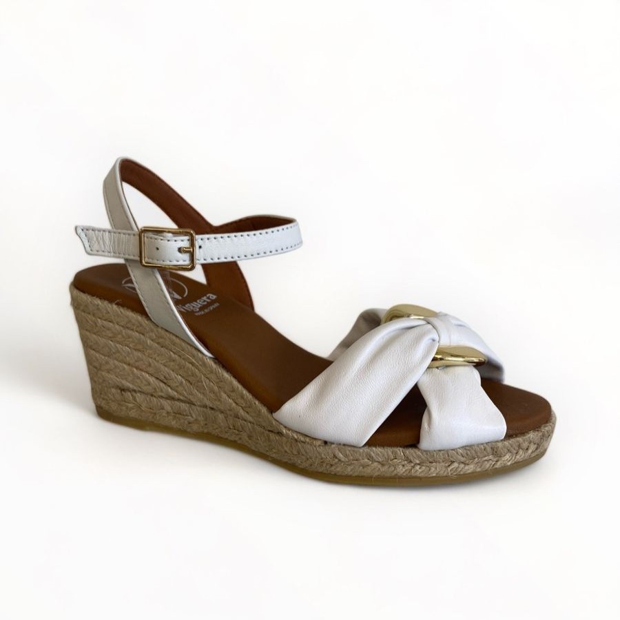 Sandals | Viguera Viguera Espadrille Sandal White