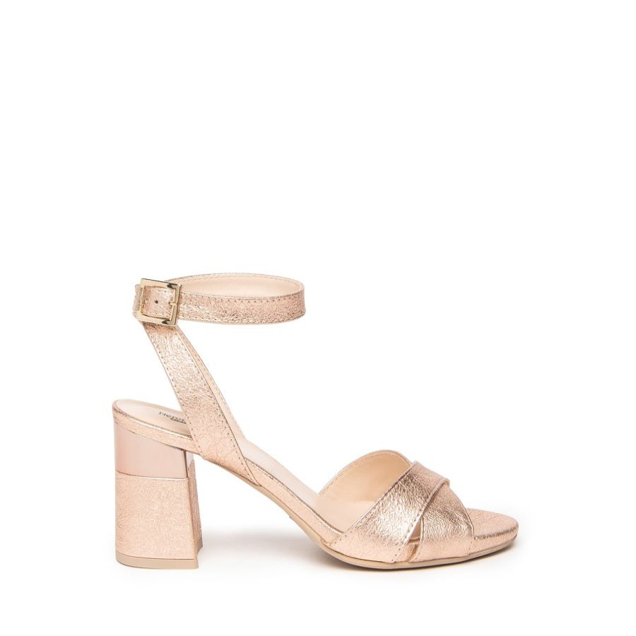 High Heels | NeroGiardini Nerogiardini Rose Gold Sandal