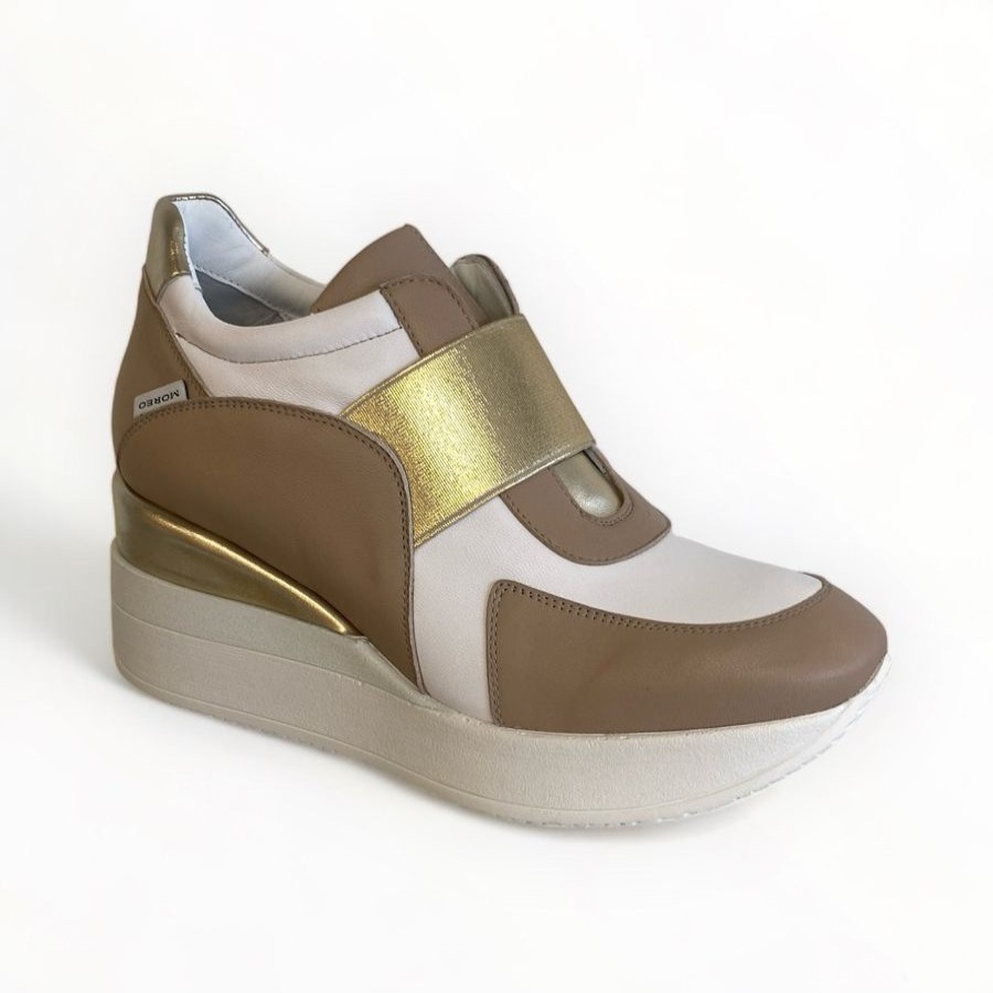 Wedges | Marco Moreo Marco Moreo Gianni Beige Wedge Shoe