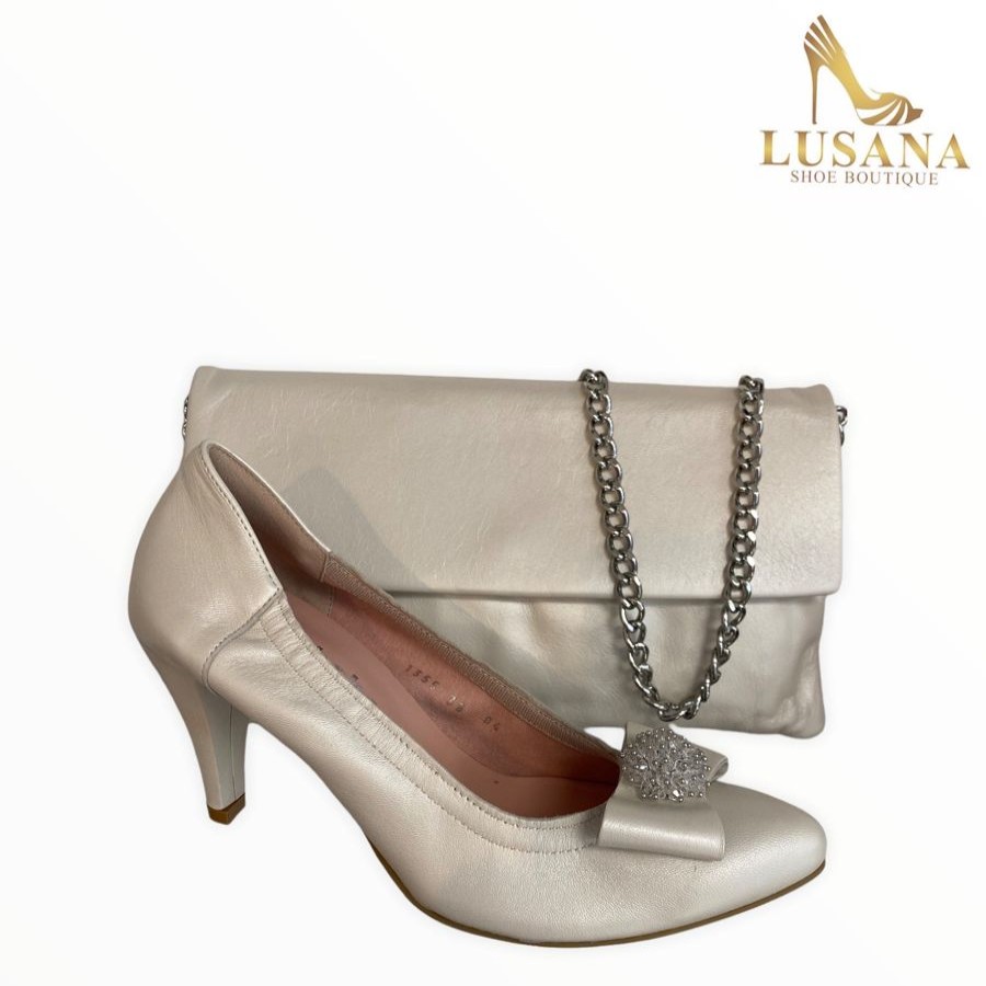 High Heels | Le Babe Le Babe Nappa Elegant Perla