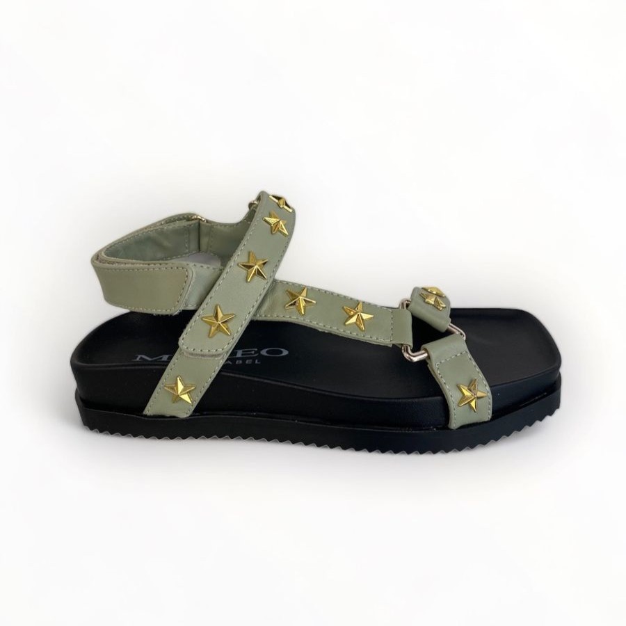 Sandals | Marco Moreo Marco Moreo Green Sandal With Stars